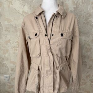Banana Republic Beige Utility Jacket